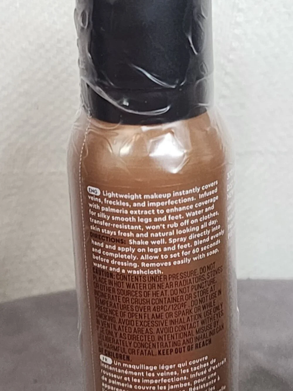 Sally Hansen Airbrush Legs Water Resistant 4.4oz Spray On LegMakeup Tan Glow 2CT